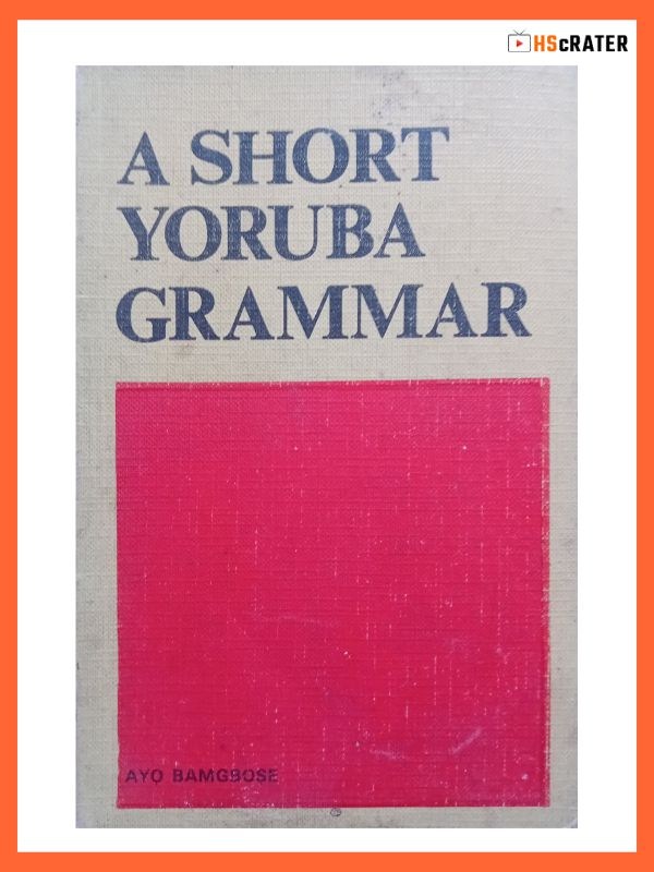 a short yoruba grammar f